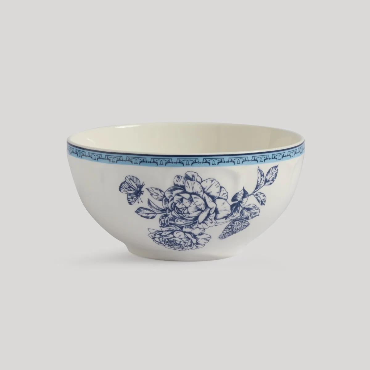 BOWL RIPLEY HOME CLASSIC COLLECTION FLORES AZUL - 1