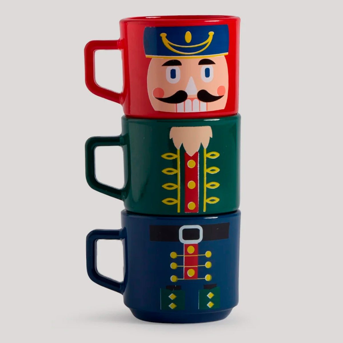 SET X3 MUG RIPLEY HOME CON RACK SOLDADO VERDE - 2