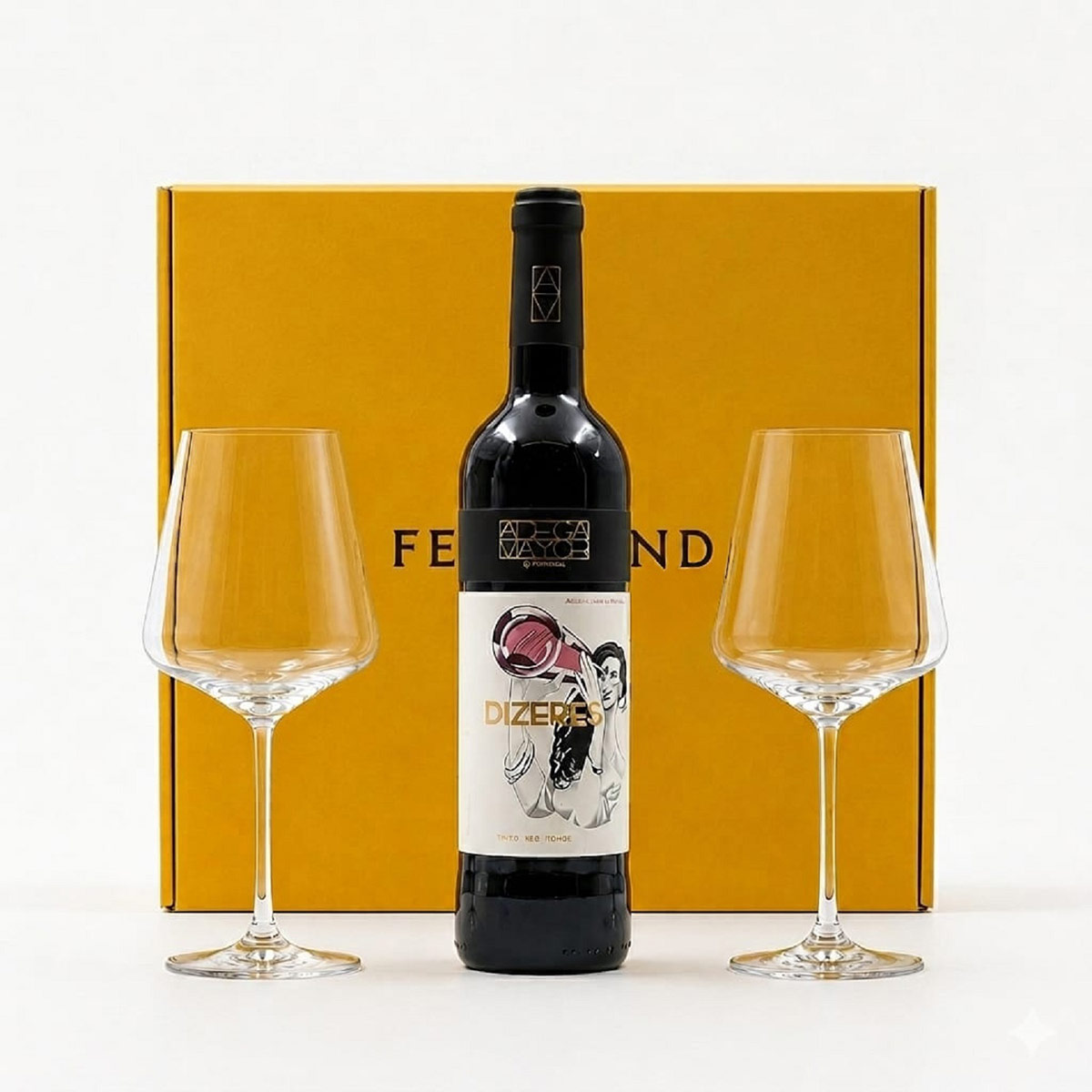 SET COPA FERRAND E2026-0002 CRISTALINO TRANSPARENTE+ VINO TINTO - 1