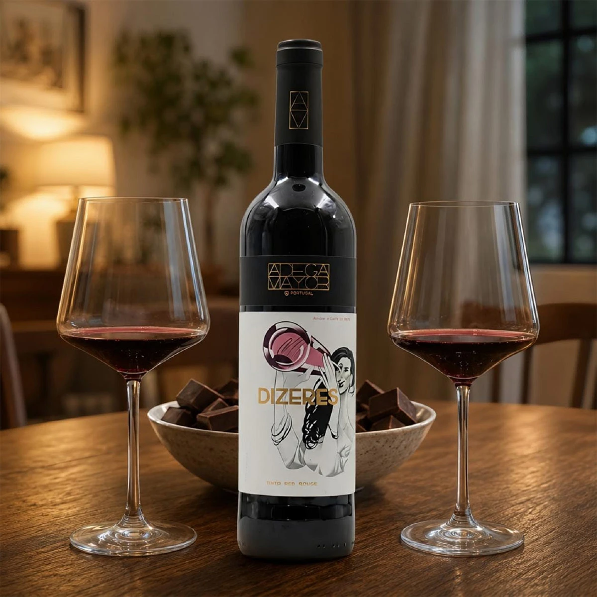 SET COPA FERRAND E2026-0002 CRISTALINO TRANSPARENTE+ VINO TINTO - 4