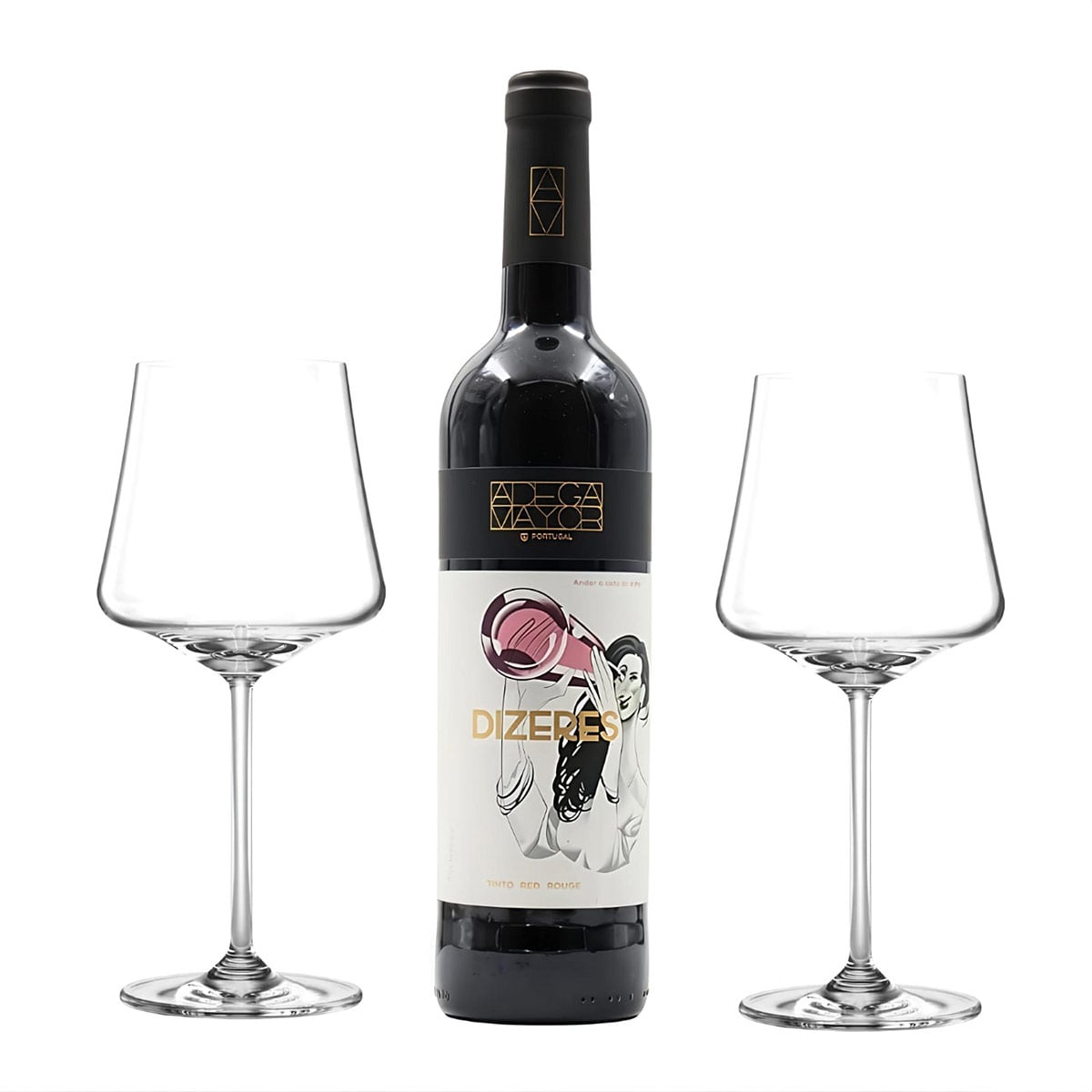 SET COPA FERRAND E2026-0002 CRISTALINO TRANSPARENTE+ VINO TINTO - 5