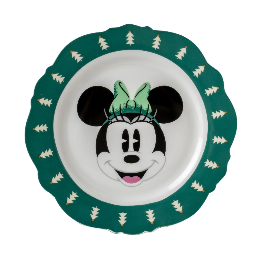PLATO IRREGULAR 20CM NAVIDAD DISNEY - 1