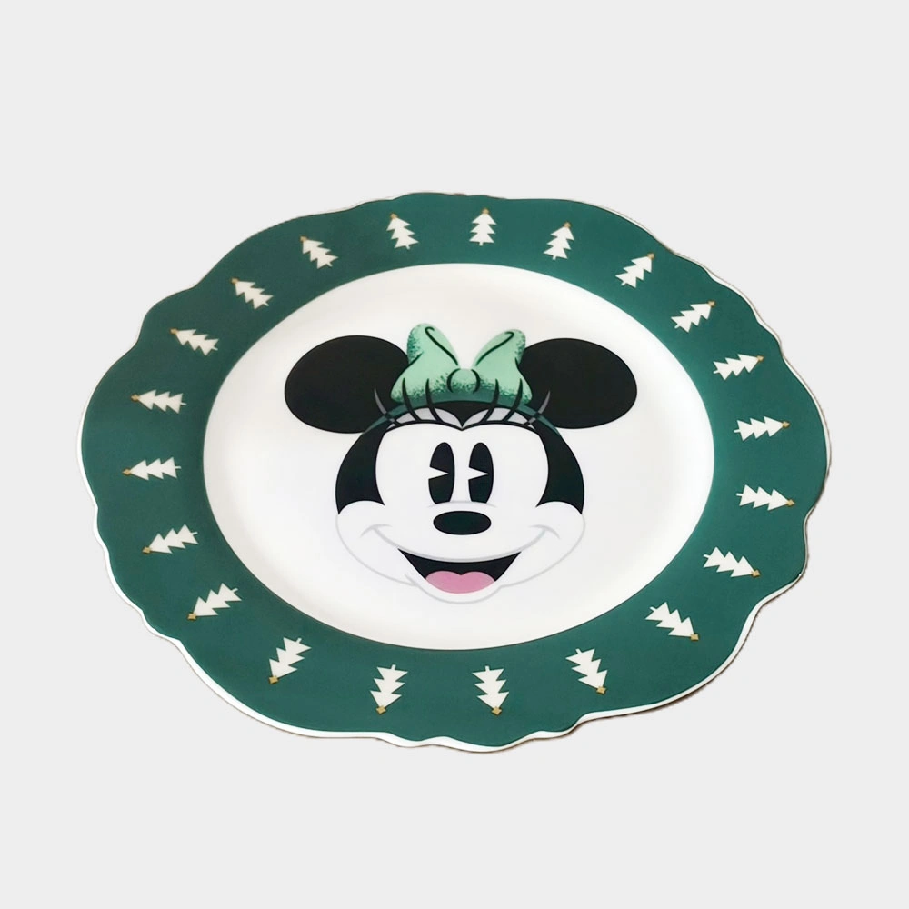PLATO IRREGULAR 20CM NAVIDAD DISNEY - 2