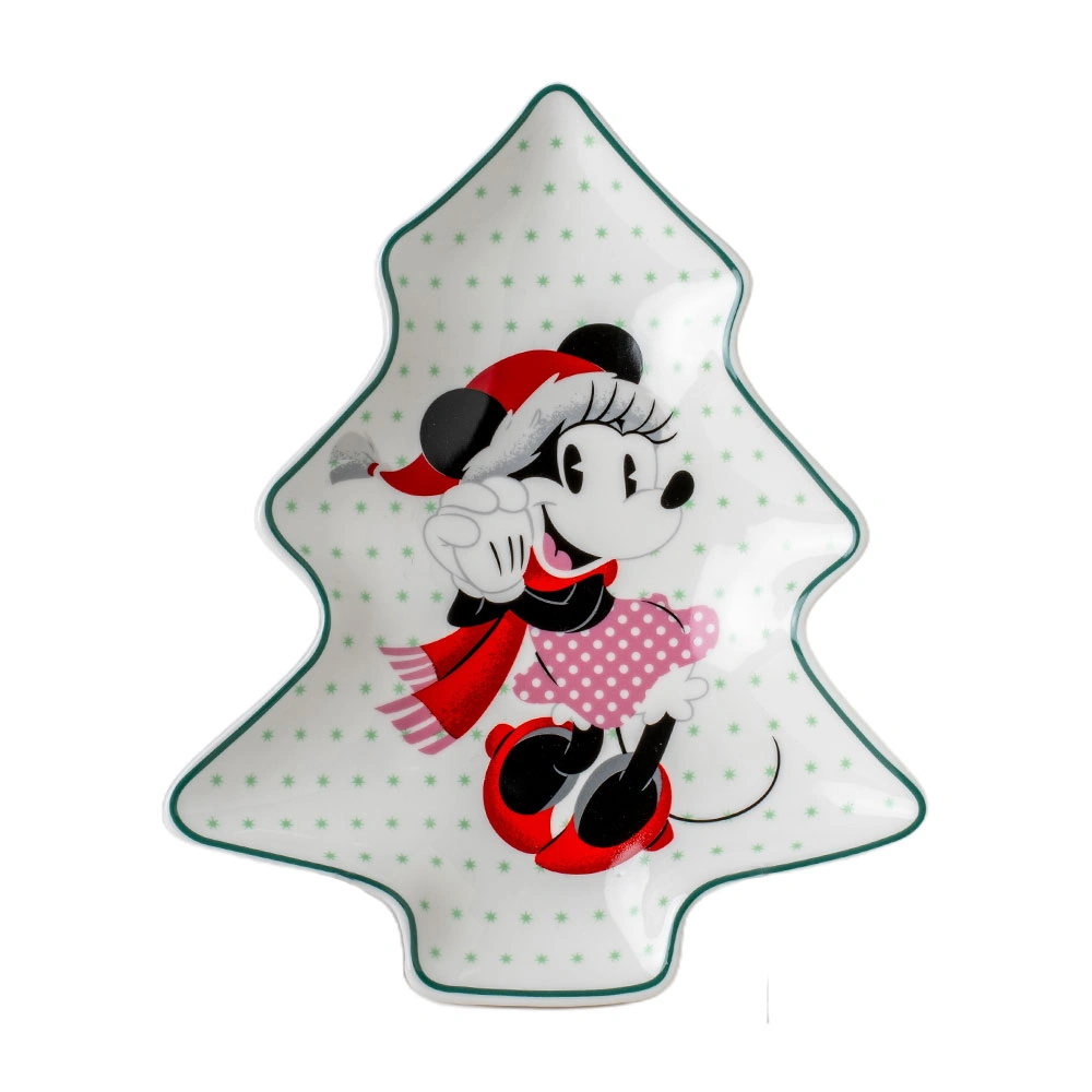 PLATO APERITIVO MEDIANO NAVIDAD DISNEY 21,5 X 17,5 CMS - 1