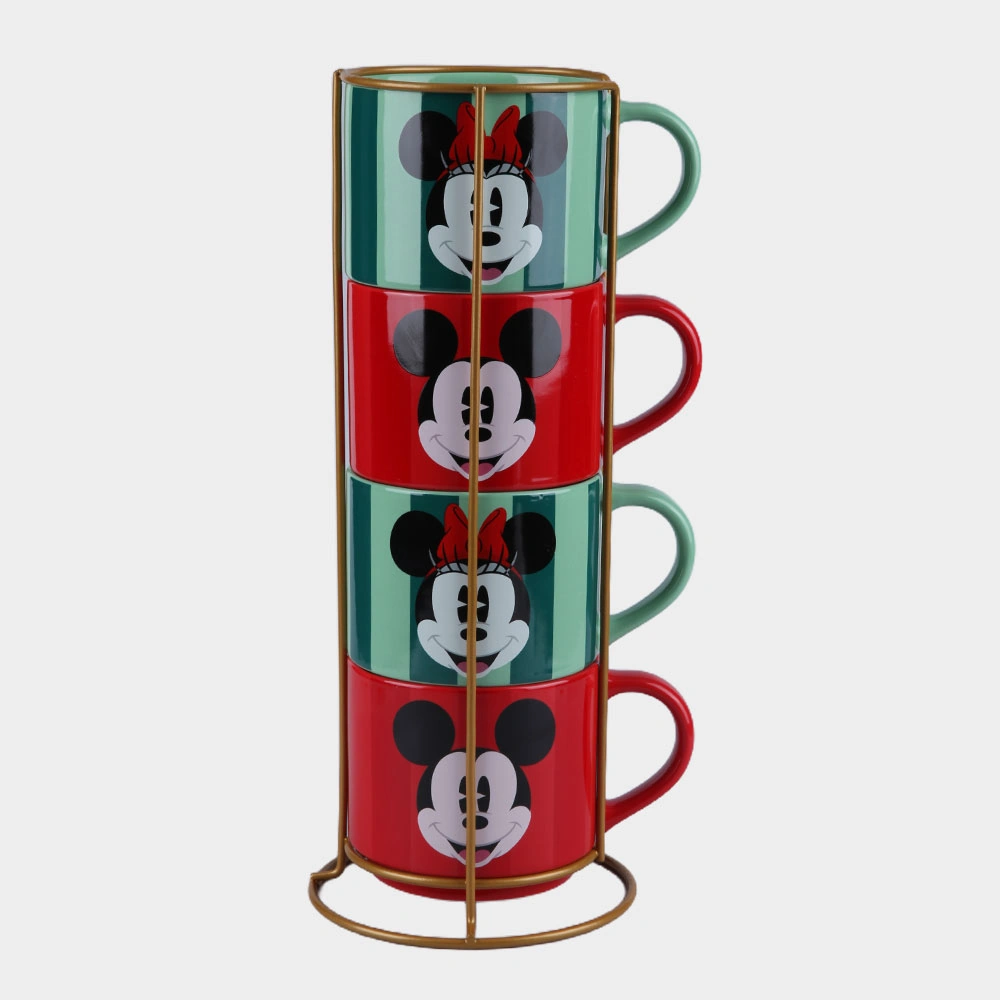 SET 4 MUGS 400ML NAVIDAD DISNEY - 1