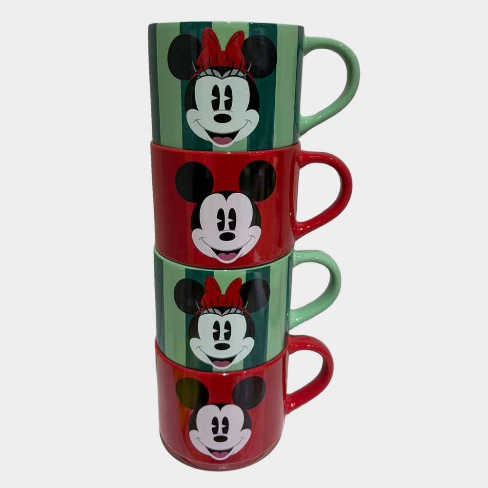 SET 4 MUGS 400ML NAVIDAD DISNEY - 2