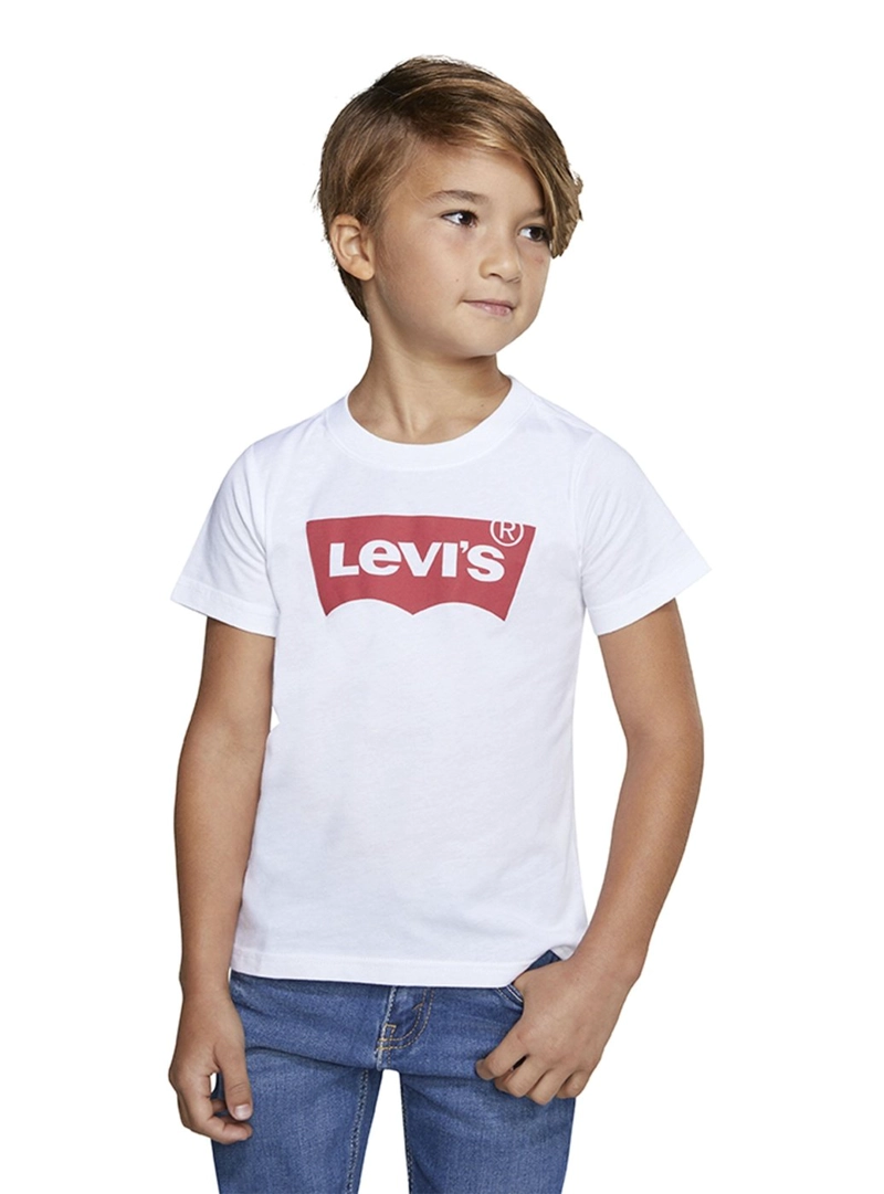 POLO MANGA CORTA NIÑO LEVIS LOGO BATWING - 1