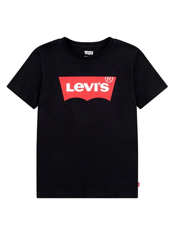 POLO MANGA CORTA NIÑO LEVI'S NEGRO LOGO BATWING 918157-023 - 3