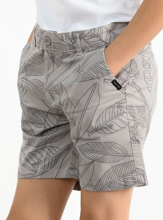 SHORT ALGODÓN REGULAR FIT NIÑO WOALLANCE 85-NG057 I24-25 - 2