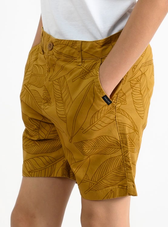 SHORT ALGODÓN REGULAR FIT NIÑO WOALLANCE 85-NG057 I24-25 - 3
