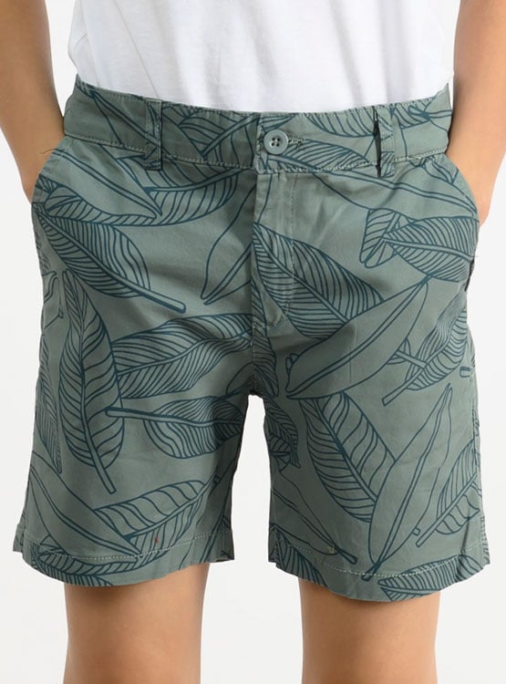 SHORT ALGODÓN REGULAR FIT NIÑO WOALLANCE 85-NG057 I24-25 - 1