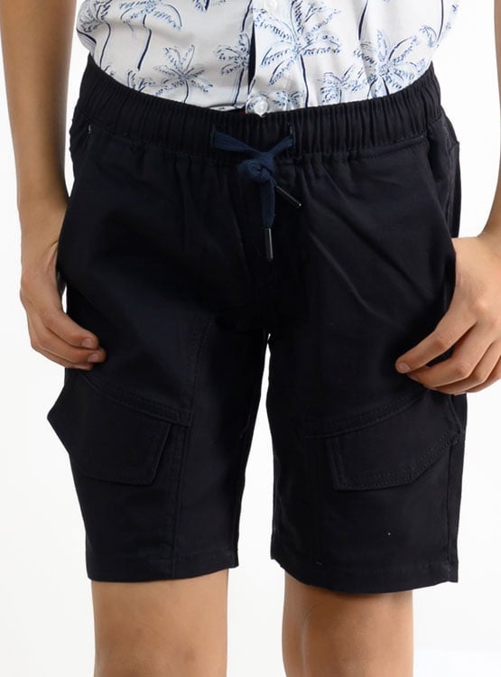 SHORT ALGODÓN REGULAR FIT NIÑO WOALLANCE 85-SG294 I24-25 - 1