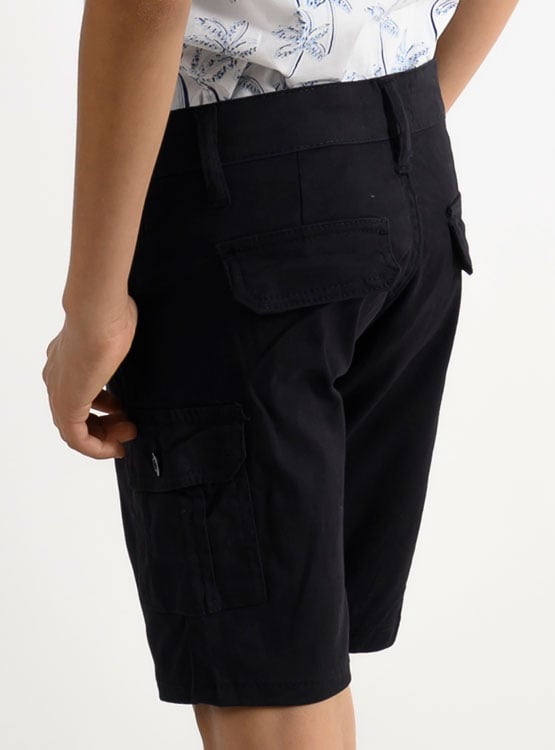 SHORT ALGODÓN REGULAR FIT NIÑO WOALLANCE 85-SG298 I24-25 - 4