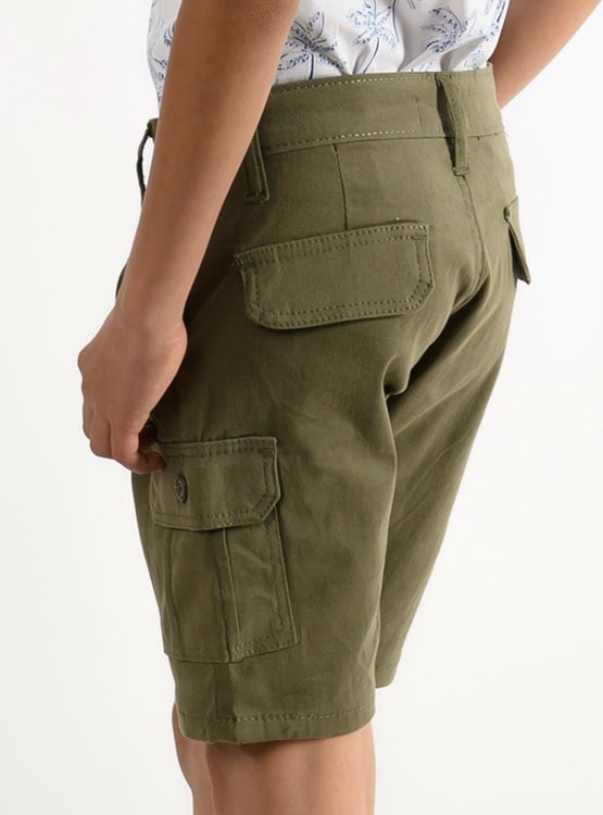 SHORT ALGODÓN REGULAR FIT NIÑO WOALLANCE 85-SG298 I24-25 - 4