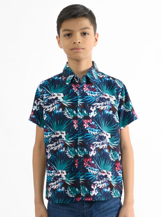 CAMISA MANGA CORTA NIÑO WOALLANCE 80-DG10009 I24-2 - 3