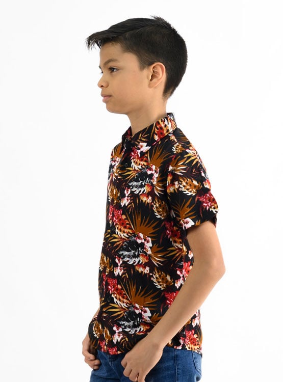 CAMISA MANGA CORTA NIÑO WOALLANCE 80-DG10009 I24-2 - 3
