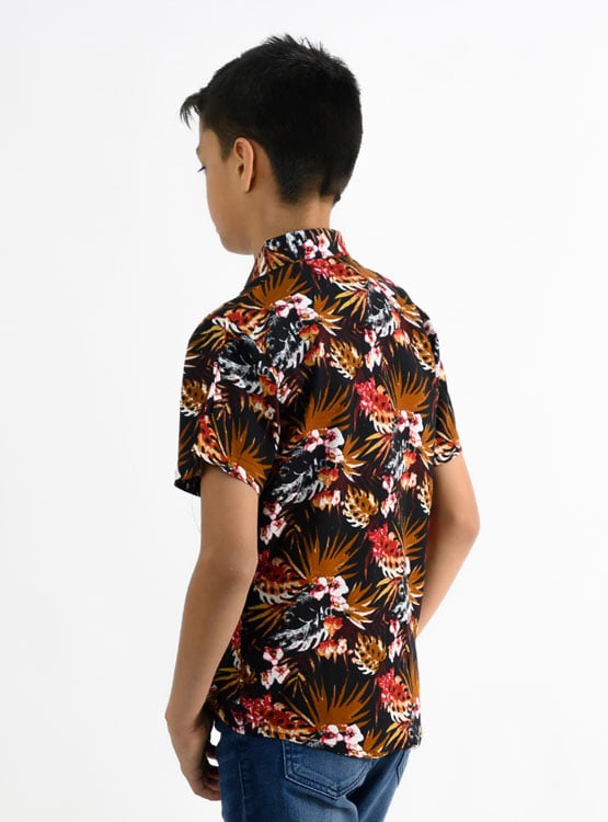 CAMISA MANGA CORTA NIÑO WOALLANCE 80-DG10009 I24-2 - 4