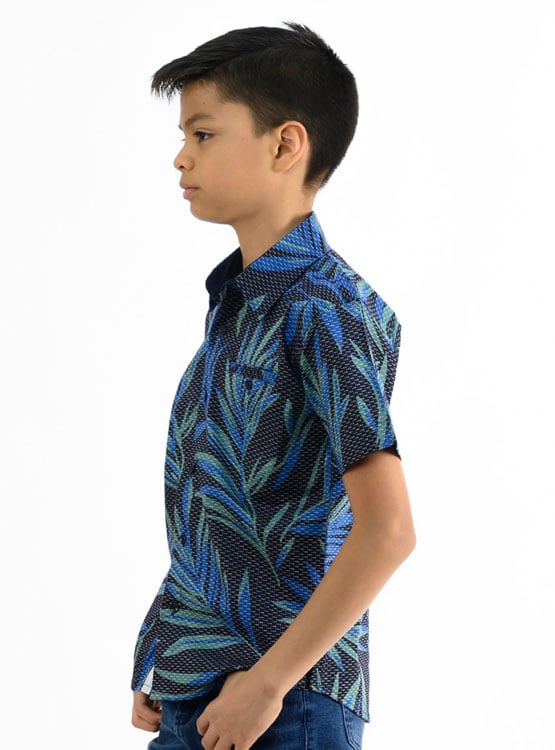 CAMISA MANGA CORTA NIÑO WOALLANCE 80-DG2889 I24-25 - 3
