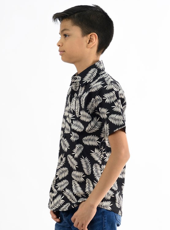 CAMISA MANGA CORTA NIÑO WOALLANCE 80-DG2934 I24-25 - 3