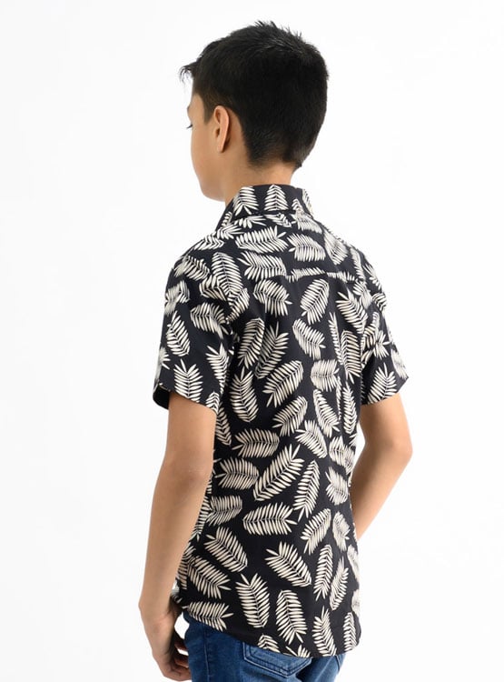 CAMISA MANGA CORTA NIÑO WOALLANCE 80-DG2934 I24-25 - 4