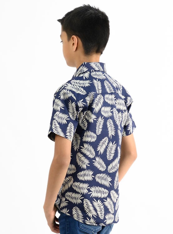 CAMISA MANGA CORTA NIÑO WOALLANCE 80-DG2934 I24-25 - 4