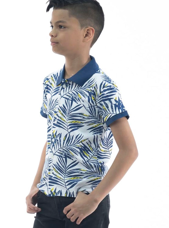 POLO MANGA CORTA ALGODÓN NIÑO WOALLANCE 80-LG76418 I24-25 CAMISERO - 3