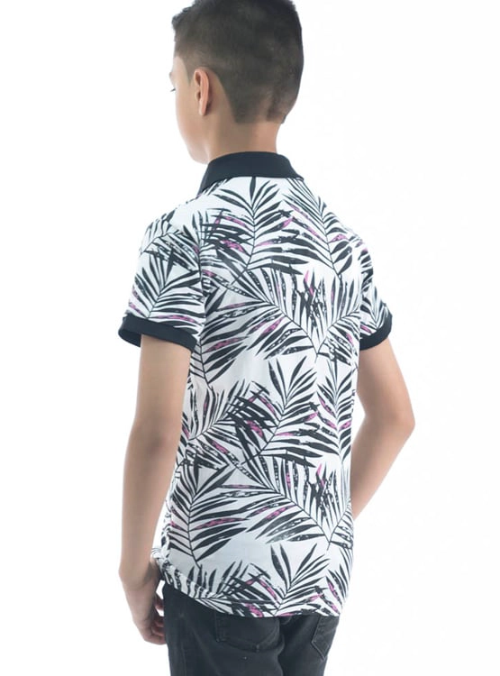 POLO MANGA CORTA ALGODÓN NIÑO WOALLANCE 80-LG76418 I24-25 CAMISERO - 4