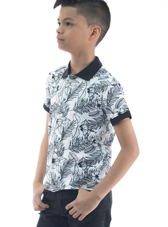 POLO MANGA CORTA ALGODÓN NIÑO WOALLANCE 80-LG76423 I24-25 CAMISERO - 2
