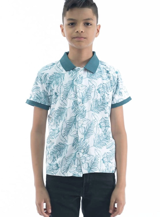 POLO MANGA CORTA ALGODÓN NIÑO WOALLANCE 80-LG76423 I24-25 CAMISERO - 1