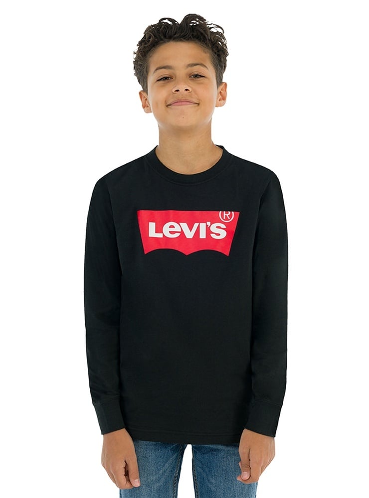 POLO MANGA LARGA ALGODÓN NIÑO LEVI'S NEGRO 918646-023 - 1