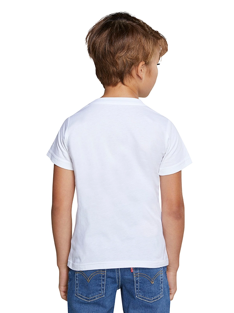 POLO MANGA CORTA ALGODÓN NIÑO LEVI'S BLANCO 818157-001 BATWING - 2