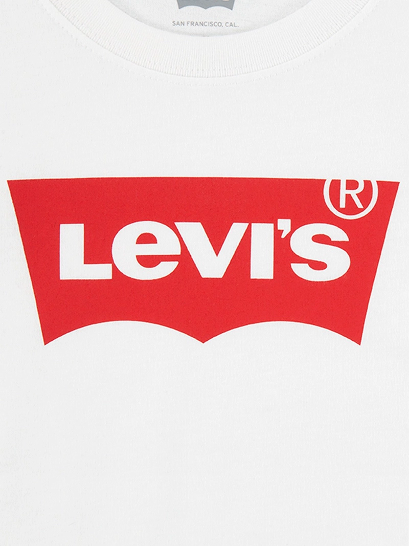 POLO MANGA CORTA ALGODÓN NIÑO LEVI'S BLANCO 818157-001 BATWING - 5
