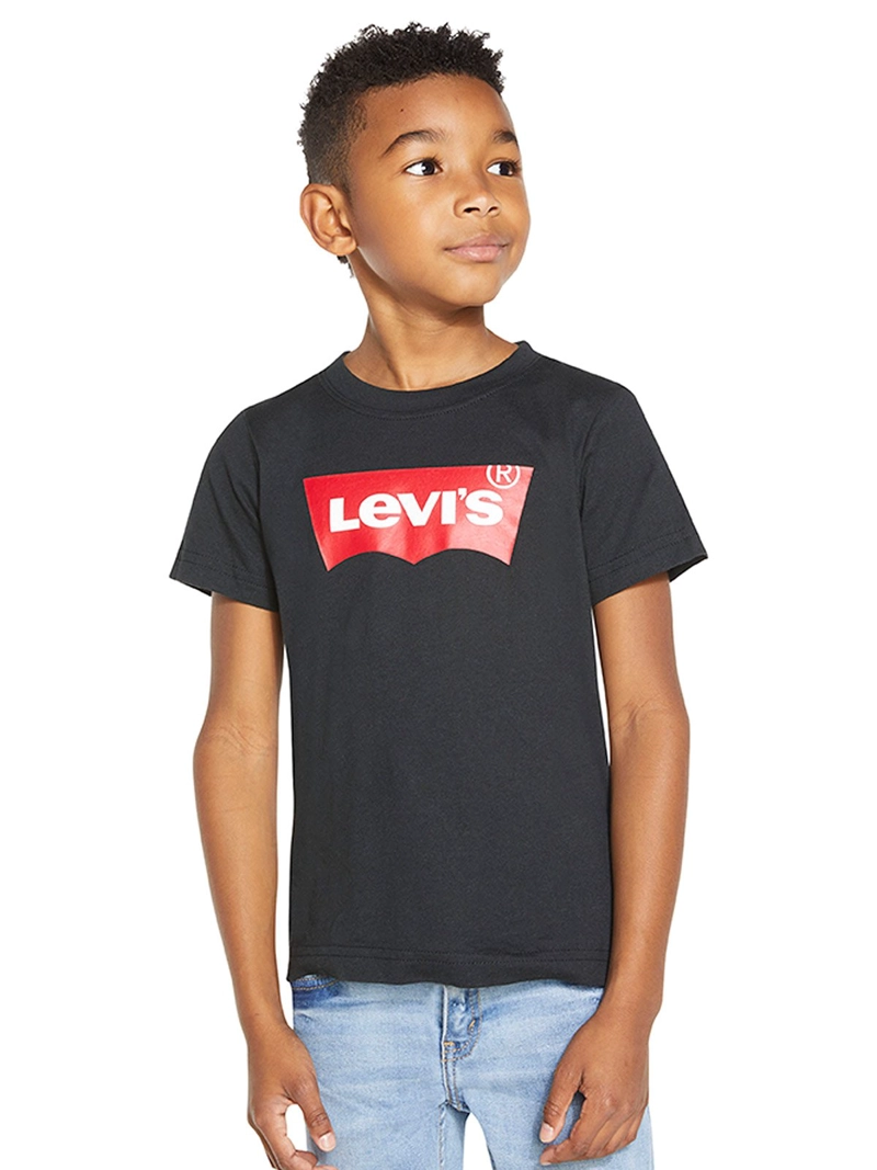 POLO MANGA CORTA ALGODÓN NIÑO LEVI'S NEGRO 818157-023 BATWING - 1