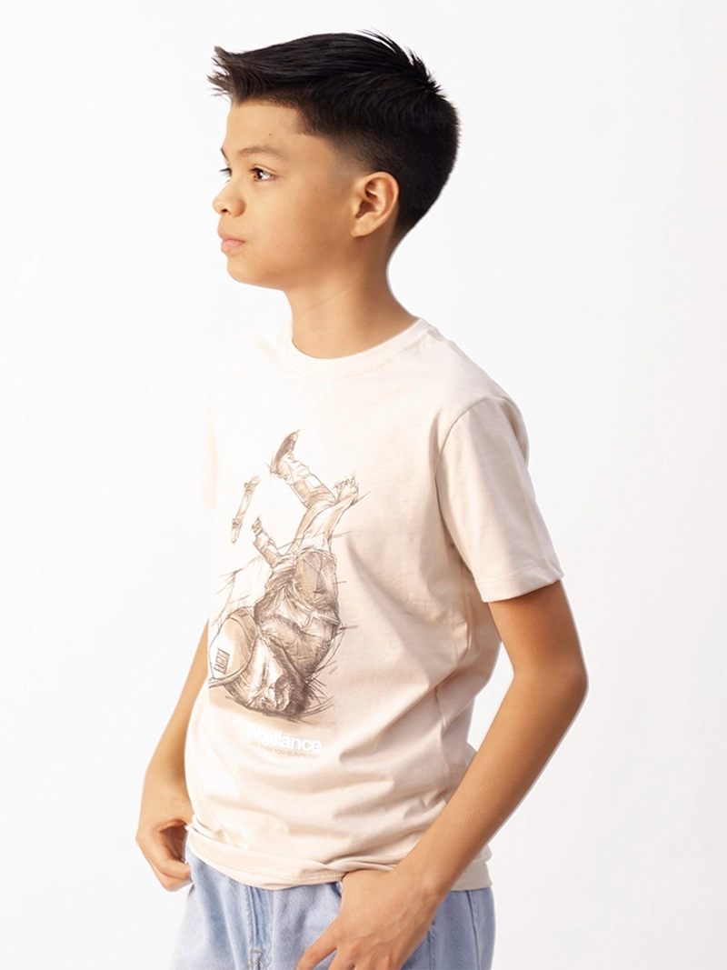 POLO NIÑO WOALLANCE MELANGE CLASICO 001 I25 - 2