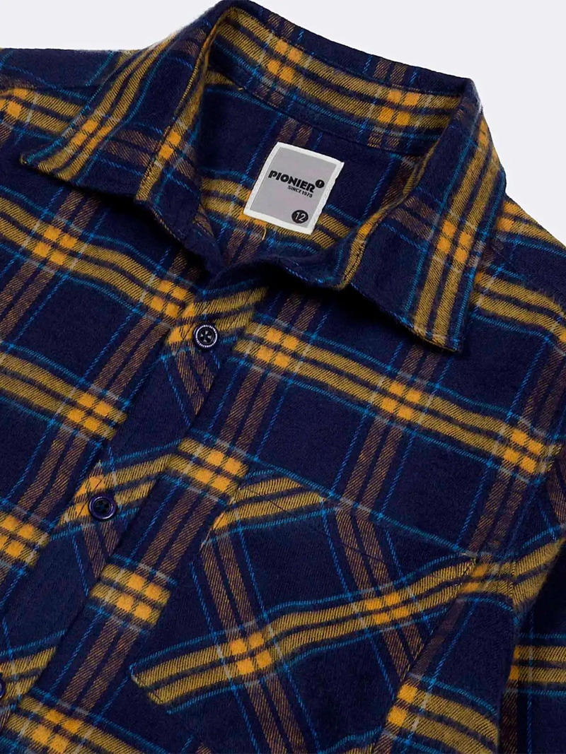 CAMISA MANGA LARGA NIÑO PIONIER FABIANOH - 3