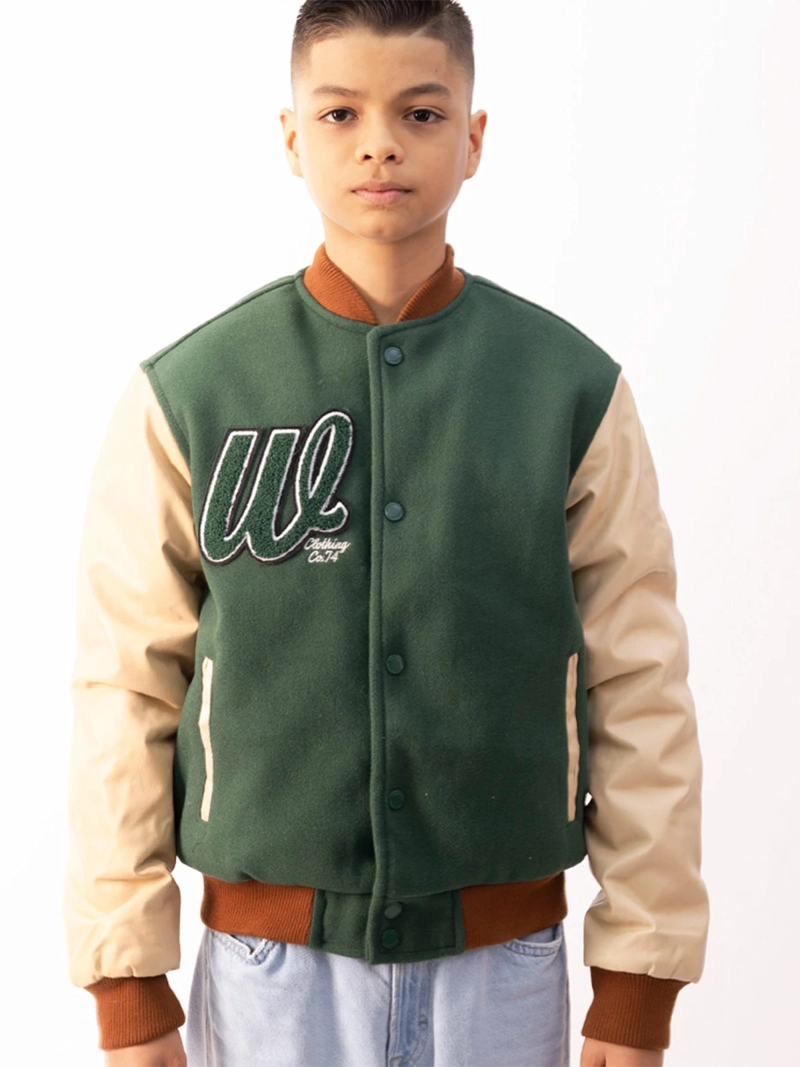 CASACA NIÑO WOALLANCE VERDE MAXELL I25 - 1