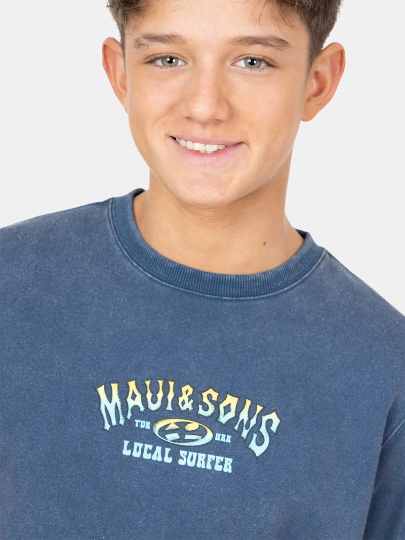 POLERA CUELLO REDONDO NIÑO MAUI AND SONS 5O792 - 4