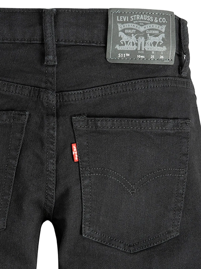 JEAN SLIM NIÑO LEVI’S NEGRO 511 PERFORMANCE - 4