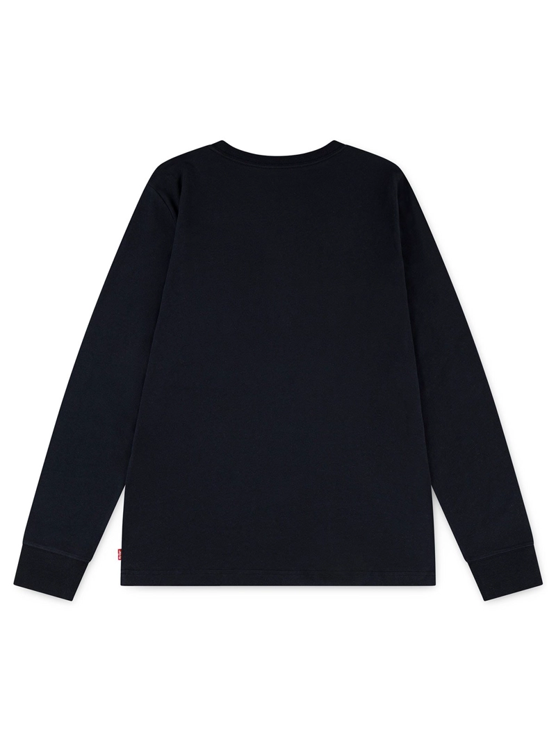 POLO MANGA LARGA NIÑO LEVI’S NEGRO 91C706-023 - 2