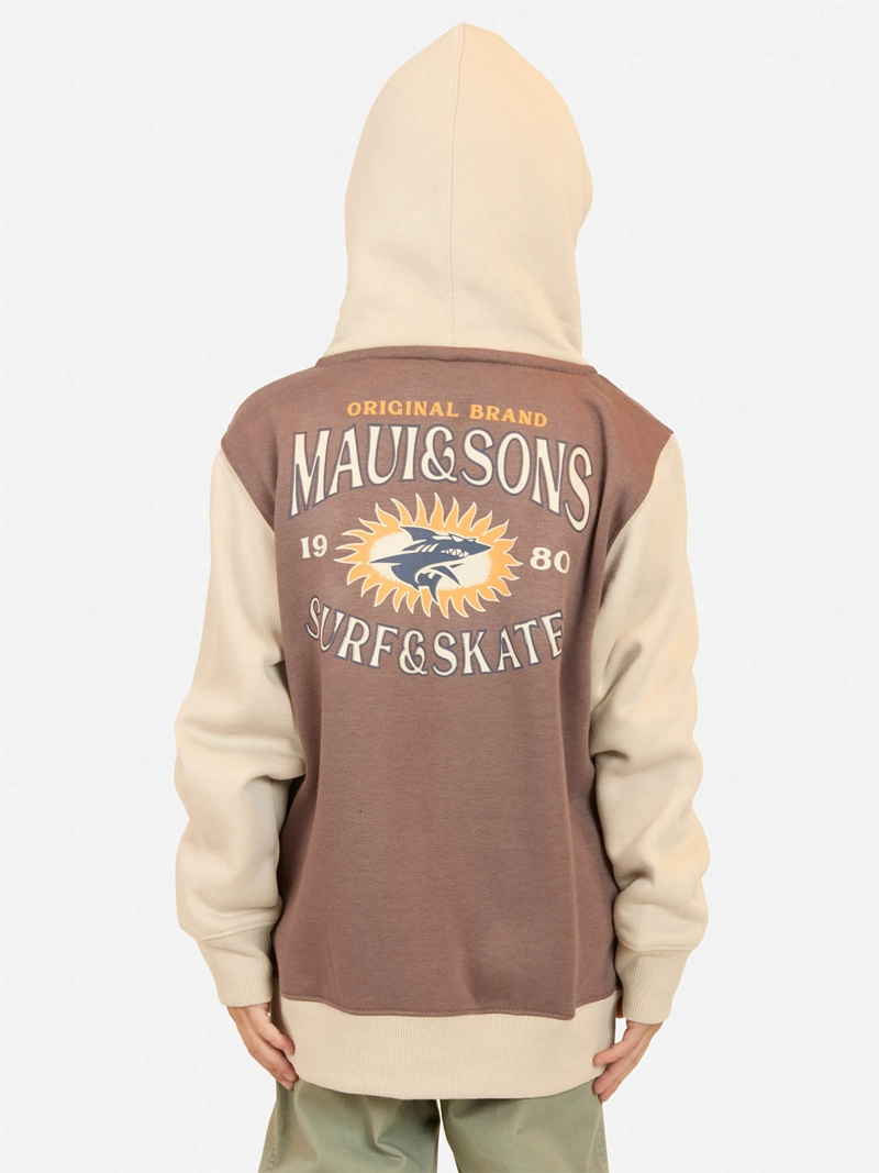 POLERA ALGODÓN NIÑO MAUI AND SONS FULL ZIPPER - 2