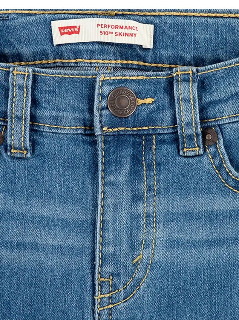JEAN SKINNY NIÑO LEVI’S CELESTE 91J949-M5I - 4
