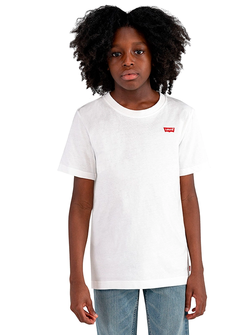 POLO MANGA CORTA NIÑO LEVI’S BLANCO 91A100-001 - 1