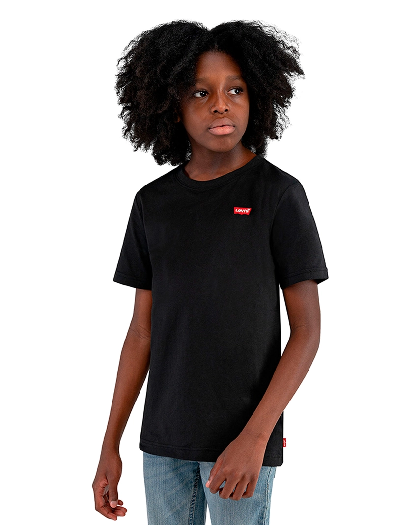 POLO MANGA CORTA NIÑO LEVI’S NEGRO 91A100-023 - 1