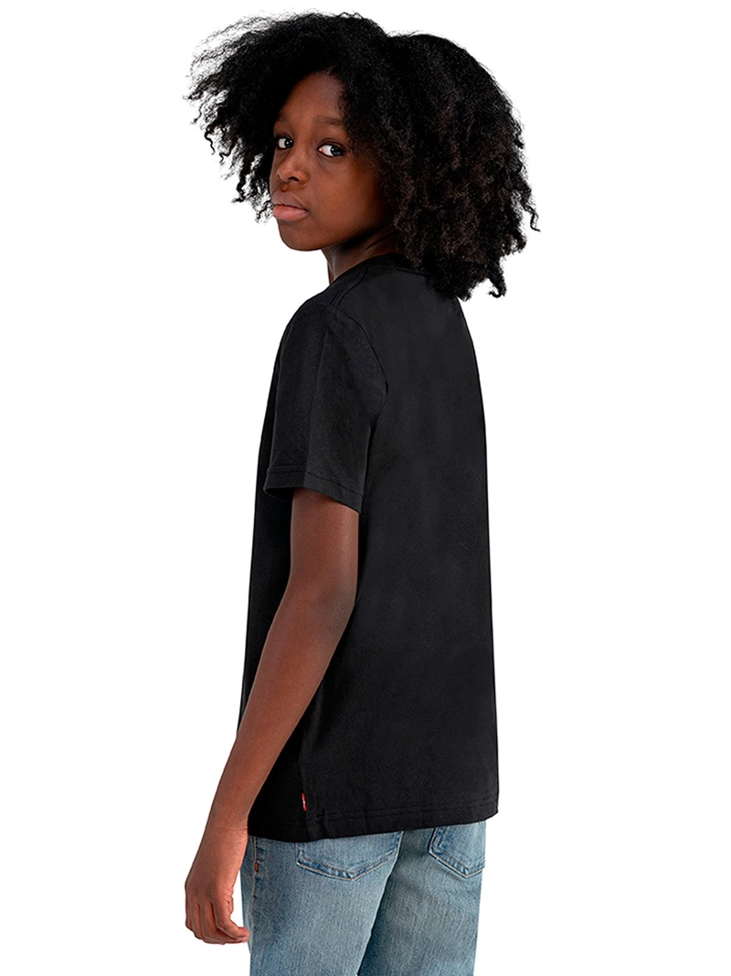 POLO MANGA CORTA NIÑO LEVI’S NEGRO 91A100-023 - 2