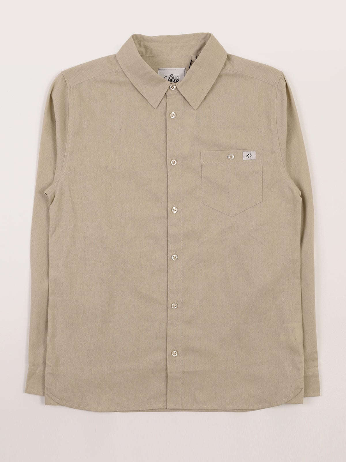 CAMISA MANGA LARGA LINO NIÑO CLOUDBREAK - 1