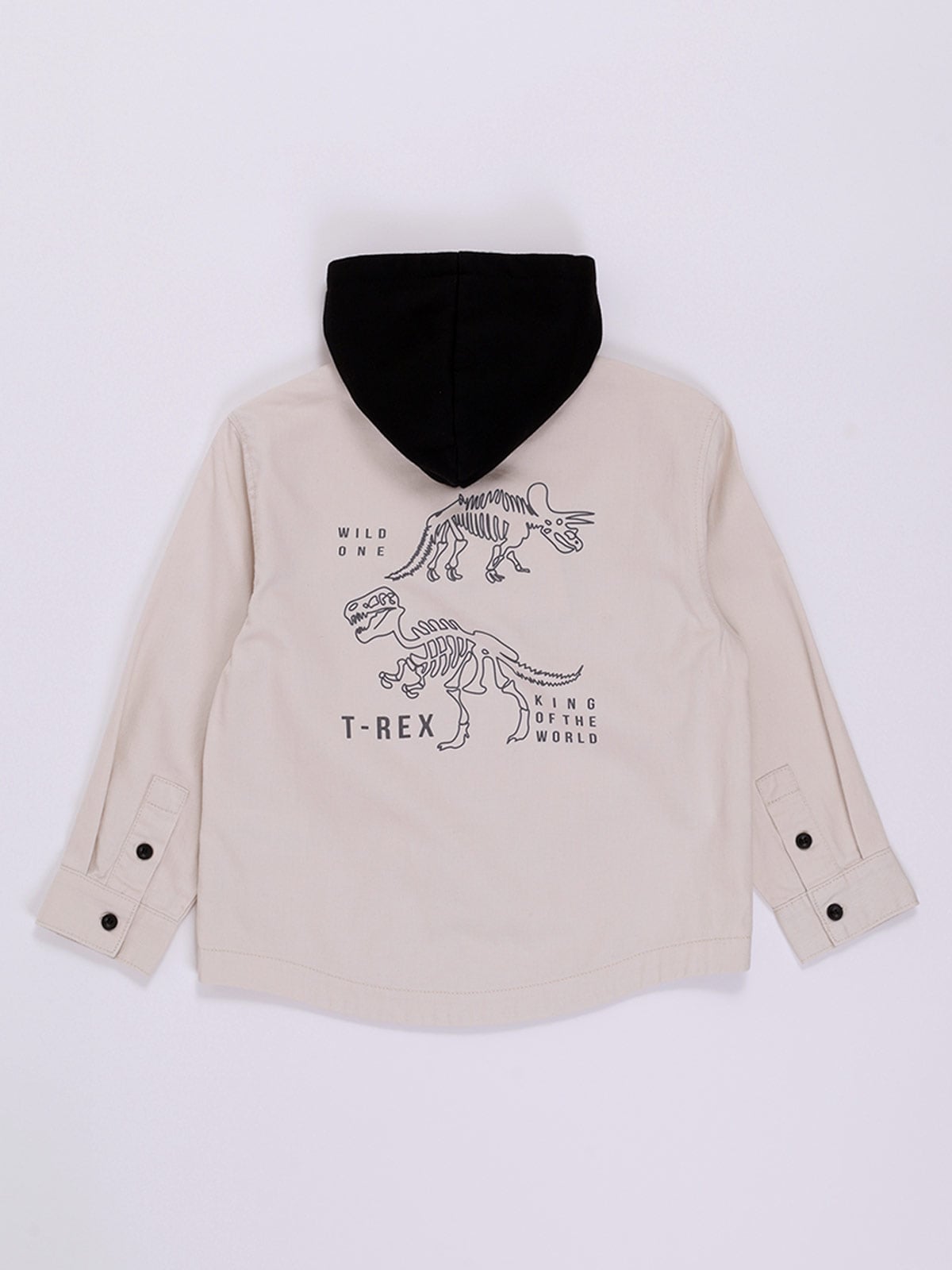 CAMISA MANGA LARGA ALGODÓN NIÑO HARVEST T-REX - 2
