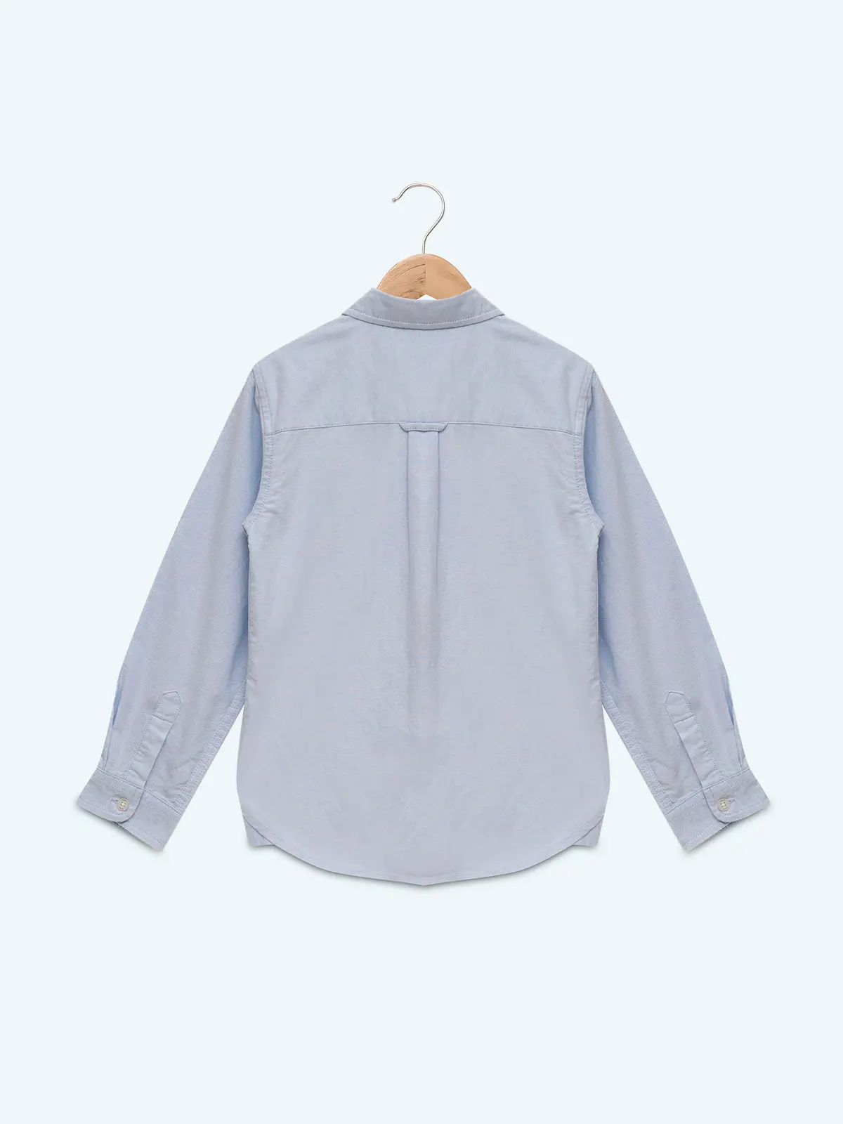 CAMISA MANGA LARGA ALGODÓN NIÑO HARVEST OXFORD - 2