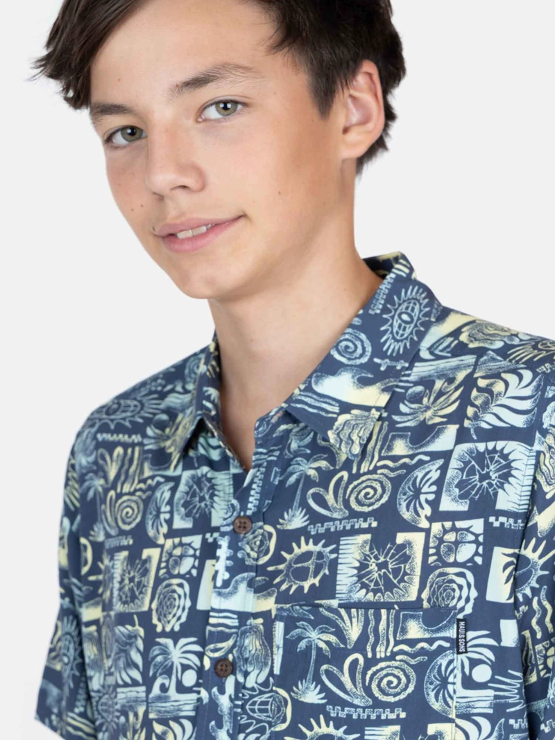 CAMISA MANGA CORTA NIÑO MAUI AND SONS 5C694 - 3