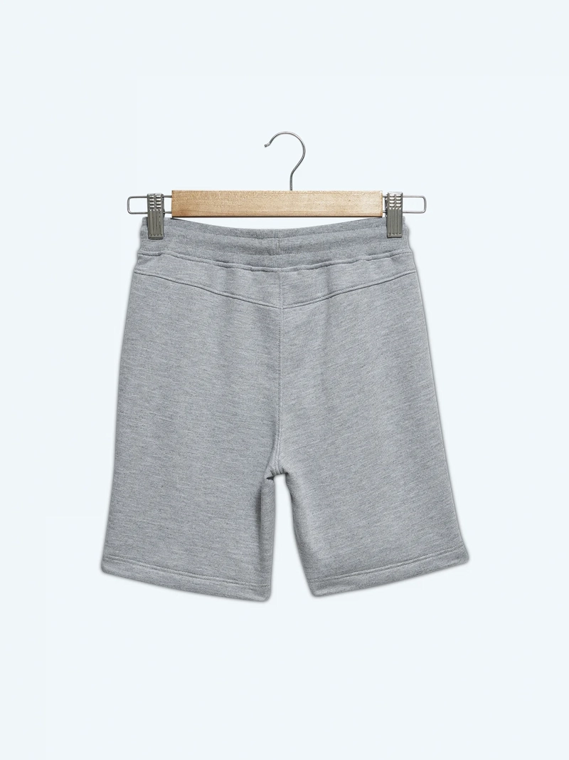 SHORT ALGODÓN NIÑO SONIC GRIS - 2