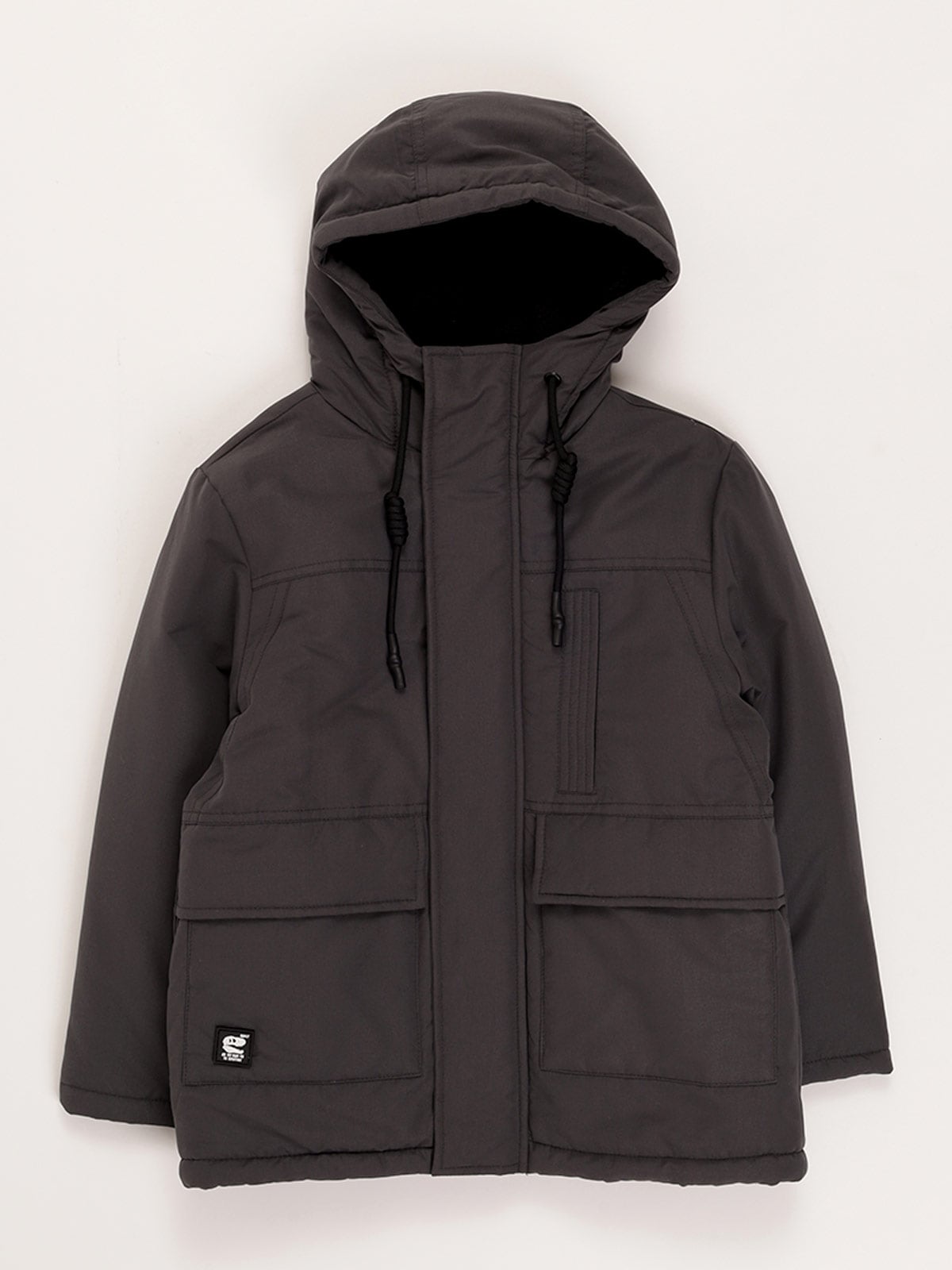 CASACA CON FORRO CORAL FLEECE NIÑO HARVEST - 1